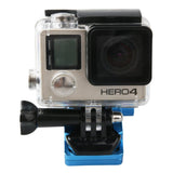 Universal Rearview Mirror Mount for Action Cameras - Blue