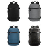 20 Inch Waterproof Usb Shoulder Backpack - Blue