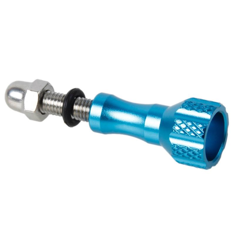 Aluminum Thumb Knob for Gopro Insta360 Dji Action Cameras - 5.8cm - Blue