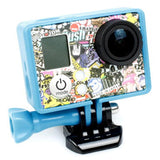 High Quality Tripod Mount for Gopro Hero4 / 3 / 3 - Blue - Extra Image