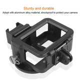 Aluminum Protective Cage with Insurance Frame and 52mm Uv Lens for Gopro Hero7 / 6 / 5 - Blue - Extra Image