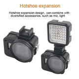 Aluminum Protective Cage with Insurance Frame and 52mm Uv Lens for Gopro Hero7 / 6 / 5 - Blue - Extra Image