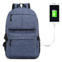 Multi-function Laptop Backpack with Usb Port - Fits 15.6 Macbook Samsung Sony Dell Alienware Chuwi Asus Hp - 46x32x12cm - Blue