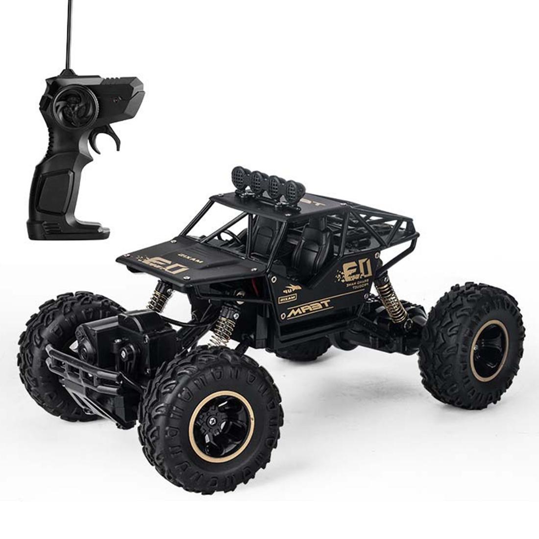 Large 1 16 Alloy Climbing Car - 28cm Remote Control Toy for Cross-country Adventures - Blue