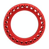 8.5 Electric Scooter Tire for Xiaomi Mijia M365 - Shock-absorbing Honeycomb Design - Blue - Side View