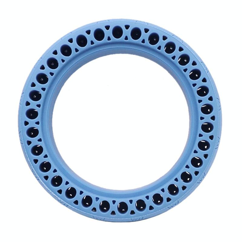 8.5 Electric Scooter Tire for Xiaomi Mijia M365 - Shock-absorbing Honeycomb Design - Blue