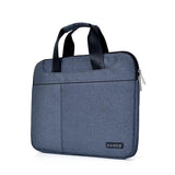 Breathable Laptop Bag for 15 Macbook Samsung Sony Dell Alienware Chuwi Asus Hp - Blue - Side View