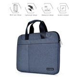 Breathable Laptop Bag for 15 Macbook Samsung Sony Dell Alienware Chuwi Asus Hp - Blue - Top-Down View
