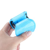 3-way Pivot Arm Butterfly Helmet Mount for Gopro Hero12 - Blue - 45-Degree Angle