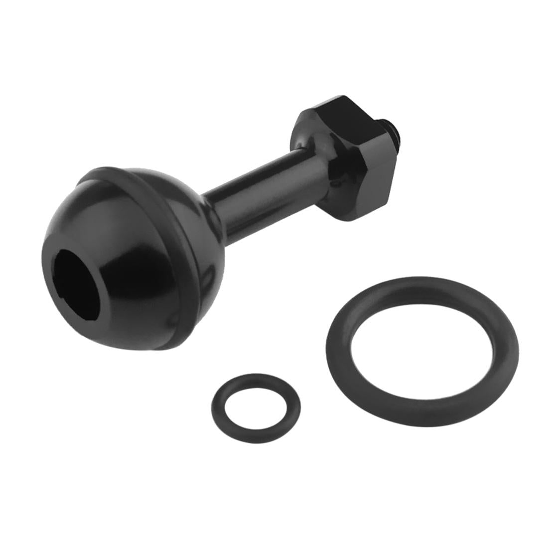 Universal 1 / 4 Ball Adapter for Action Cameras - Compatible with Gopro Insta360 Dji and More - 2.5cm Diameter - Blue