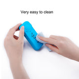 Silicone Case with Lens Cover for Insta360 one X2 - Full Body Dust Proof - Blue - 45-Degree Angle