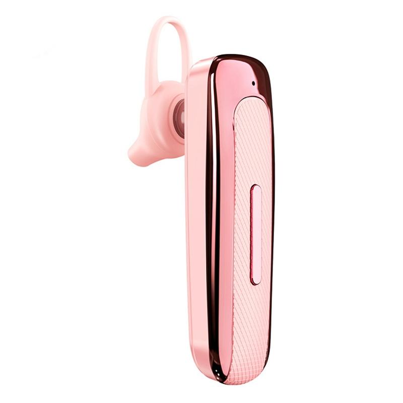 Wireless Unilateral Ear-mounted Earphone with Noise Reduction - Black Blue