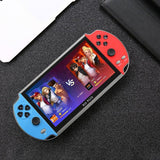 7 Retro Handheld Game Console With 16Gb Memory - Mp4 / E-Book Support - Top-Down View