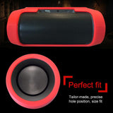 Waterproof Shockproof Silicone Case for Jbl Charge 2+ - Sky Blue - Rear View