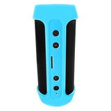 Waterproof Shockproof Silicone Case for Jbl Charge 2+ - Sky Blue - Low Angle