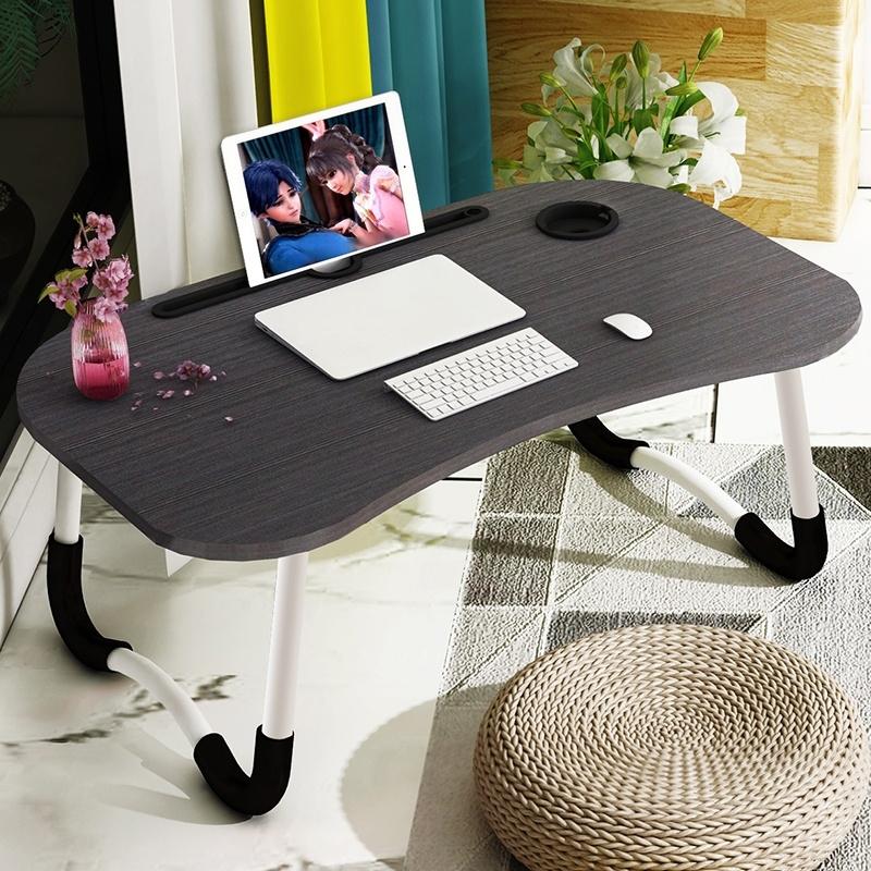 Portable Laptop Desk Stand - Foldable & Non-slip - Sky Blue