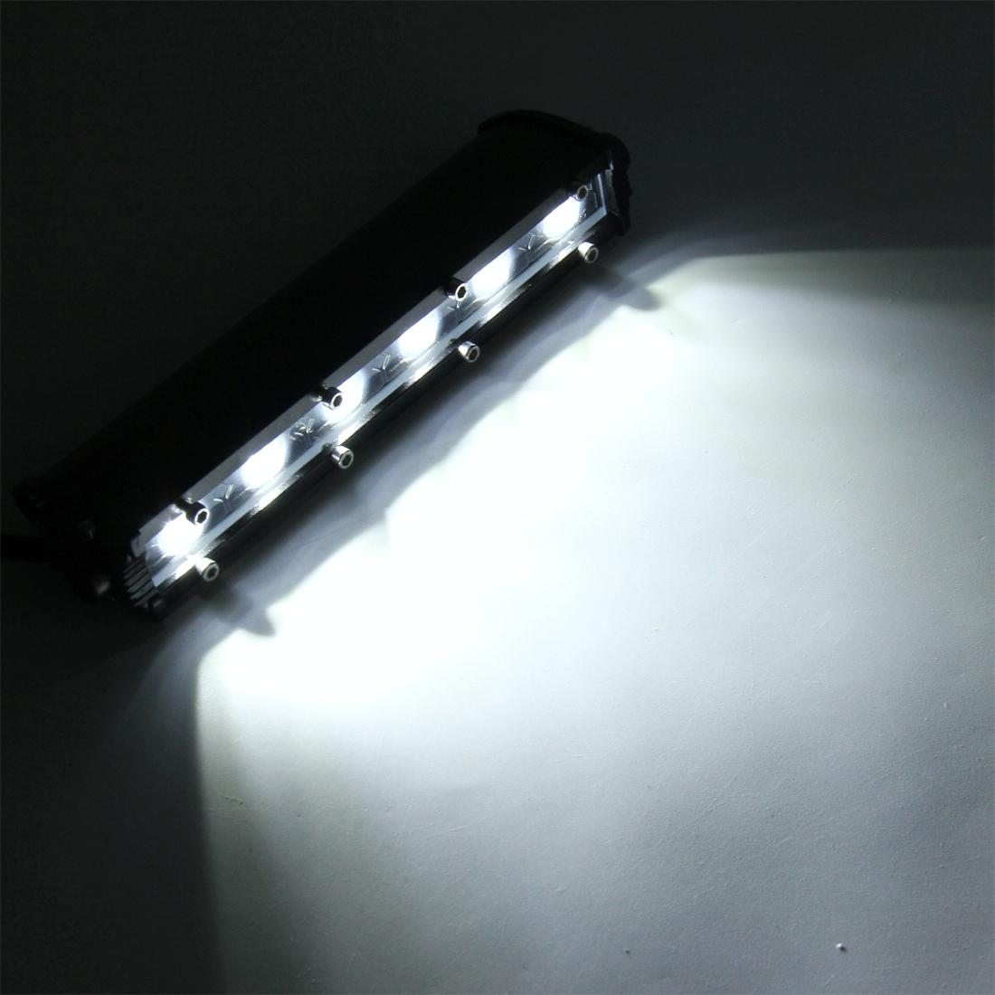 Dc 10 - 30V 18W 2300Lm 6500K 30 Degrees Adjustable Spot Waterproof Vehicle Car Boat Marine External Work Emergency Lights With 6 Intense Cree Led