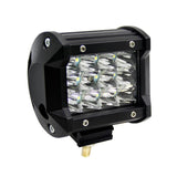 4 Inch Three Rows Ip67 Waterproof 9W Condenser 6000K 5500Lm Led Spotlight Light Searchlight Car Led Work Lights Dc 10 - 48V White Light - Front View