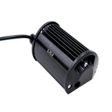 4 Inch Three Rows Ip67 Waterproof 9W Condenser 6000K 5500Lm Led Spotlight Light Searchlight Car Led Work Lights Dc 10 - 48V White Light - 45-Degree Angle