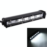 Dc 10 - 30V 18W 2300Lm 6500K Waterproof Vehicle Car Boat Marine 60 Degrees Adjustable External Work Flood Lights With 6 Intense Cree Led Lights White