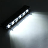 Dc 10 - 30V 18W 2300Lm 6500K Waterproof Vehicle Car Boat Marine 60 Degrees Adjustable External Work Flood Lights With 6 Intense Cree Led Lights White Light - Low Angle