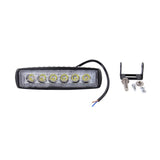 Dc 10 - 30V 18W 1500Lm 6500K 30 Degrees Adjustable Spot Waterproof Vehicle Car Boat Marine External Work Emergency Lights With 6 Intense Wafer Led