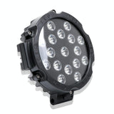 2 Pcs 3500Lm 6500K White Light 17 Led Waterproof Car Boat Marine Work Lights Spotlight Led Bulbs 30 Degrees Adjustable Dc 10 - 30V - Red