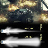 5 Inch 18W 24 Led Waterproof Ip67 Two Bar Modified Off - Road Lights Spotlight Light Car Work Lights Dc 9 - 48V - Yellow - Close-Up Angle