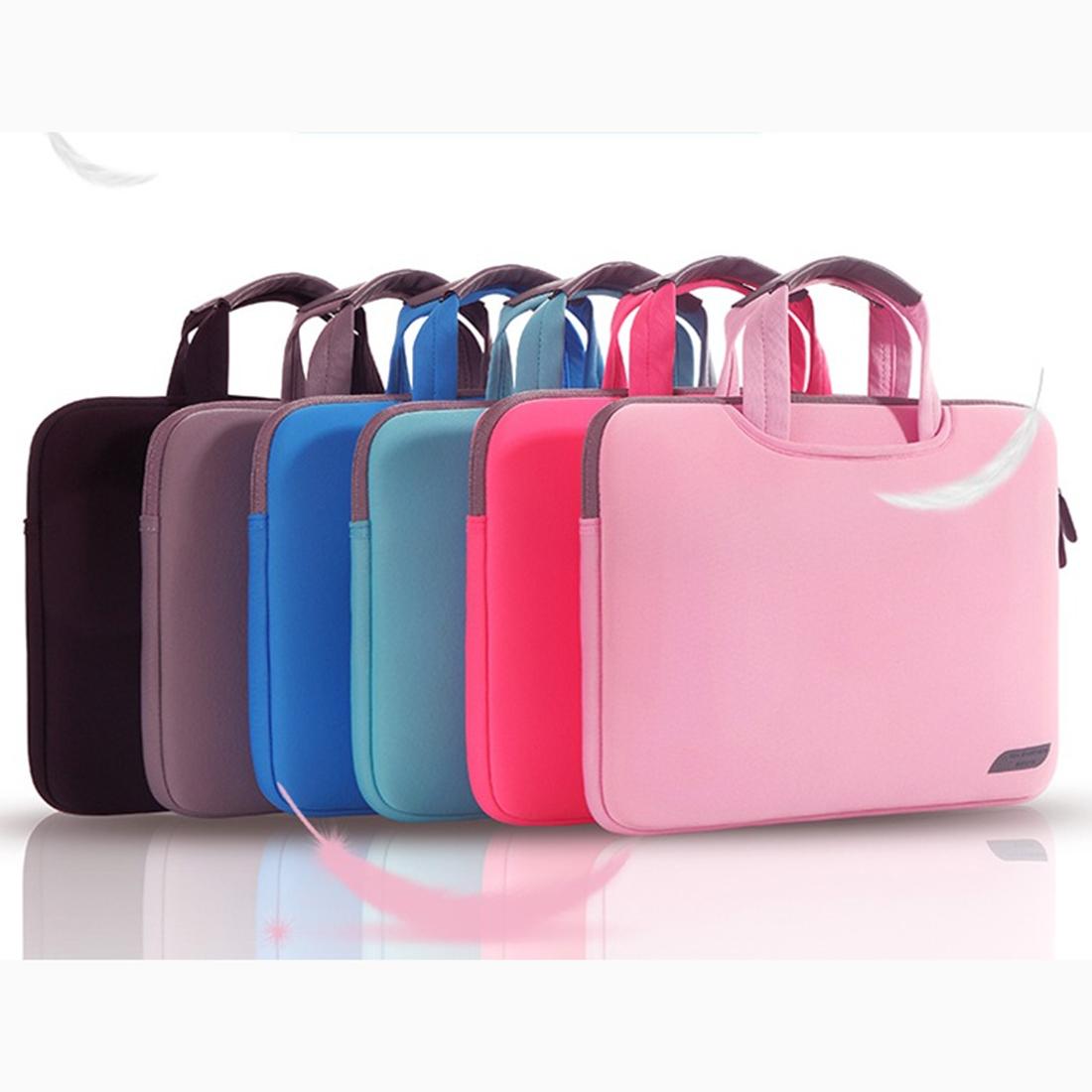 Portable Air Permeable Handheld Laptop Sleeve - 15.6 Inch - 41.5x30.0x3.5cm - Magenta