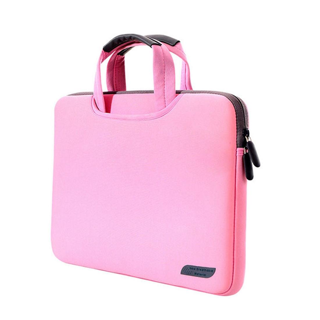 Portable Air Permeable Sleeve for 12 Laptops - 32x21x2cm - Magenta