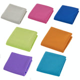 2-pack Enduring Ice Towels - Microfiber Fabric 30*100cm - Ideal for Gym and Sports - Green - Close-Up Angle