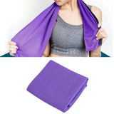 2-pack Enduring Ice Towels - Microfiber Fabric 30*100cm - Ideal for Gym and Sports - Green