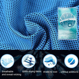 Chill Towel For Summer Workouts - Cylindrical Rose Red