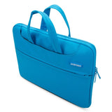 Portable 12 Laptop Bag - Single Shoulder - Magenta - 45-Degree Angle