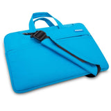Portable 12 Laptop Bag - Single Shoulder - Magenta - Rear View