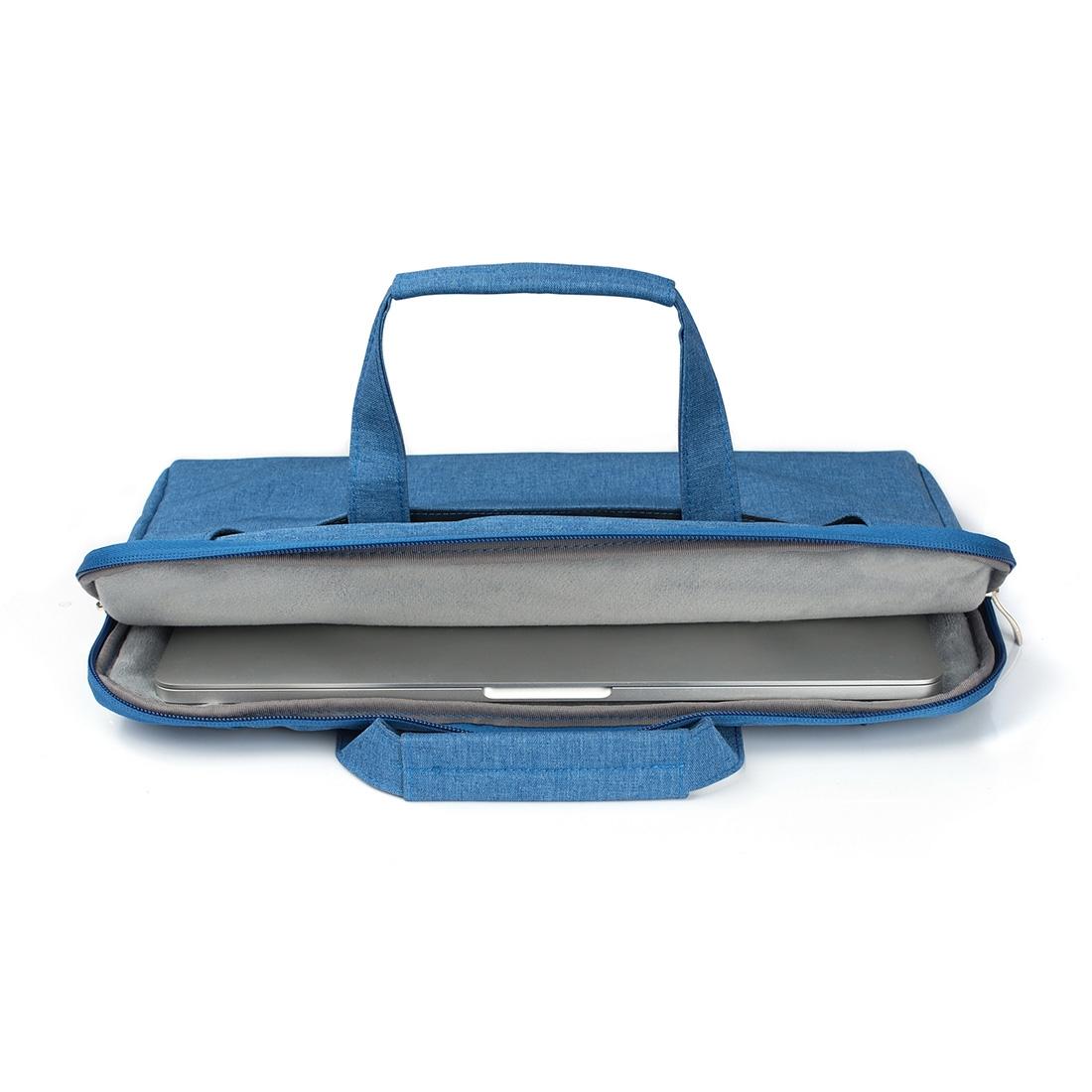15.4 Inch Laptop Bag - Portable one Shoulder Zipper for Macbook Samsung Sony Dell Alienware Chuwi Asus Hp - Magenta