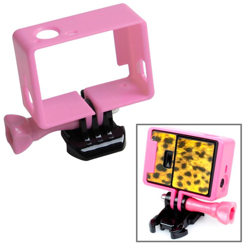 High Quality Tripod Mount for Gopro Hero4 / 3 / 3 - Magenta