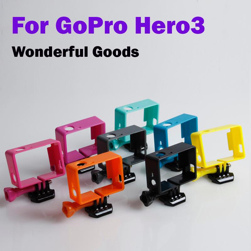 High Quality Tripod Mount for Gopro Hero4 / 3 / 3 - Magenta
