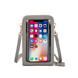 Multifunctional Touch Screen Phone Bag - Rose Red - Extra Image