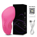 Mini Clit Vibrator for Women Wearable Panties Stimulator App Control for Couples Female Masturbator - Purple - Extra Image