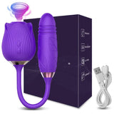 Clit Sucker Vibrator for Women Nipple Clit Stimulation Toy 18 - Gm42 Black - Extra Image