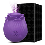 Clit Sucker Vibrator for Women Nipple Clit Stimulation Toy 18 - Gm31 Purple - Low Angle