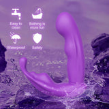 App Controlled Rabbit Vibrator for Women G Spot Stimulation - Purple - 45-Degree Angle