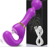 3 In 1 Vagina Vibrator for Women G Spot Nipples Stimulation - Av012 Purple - Extra Image