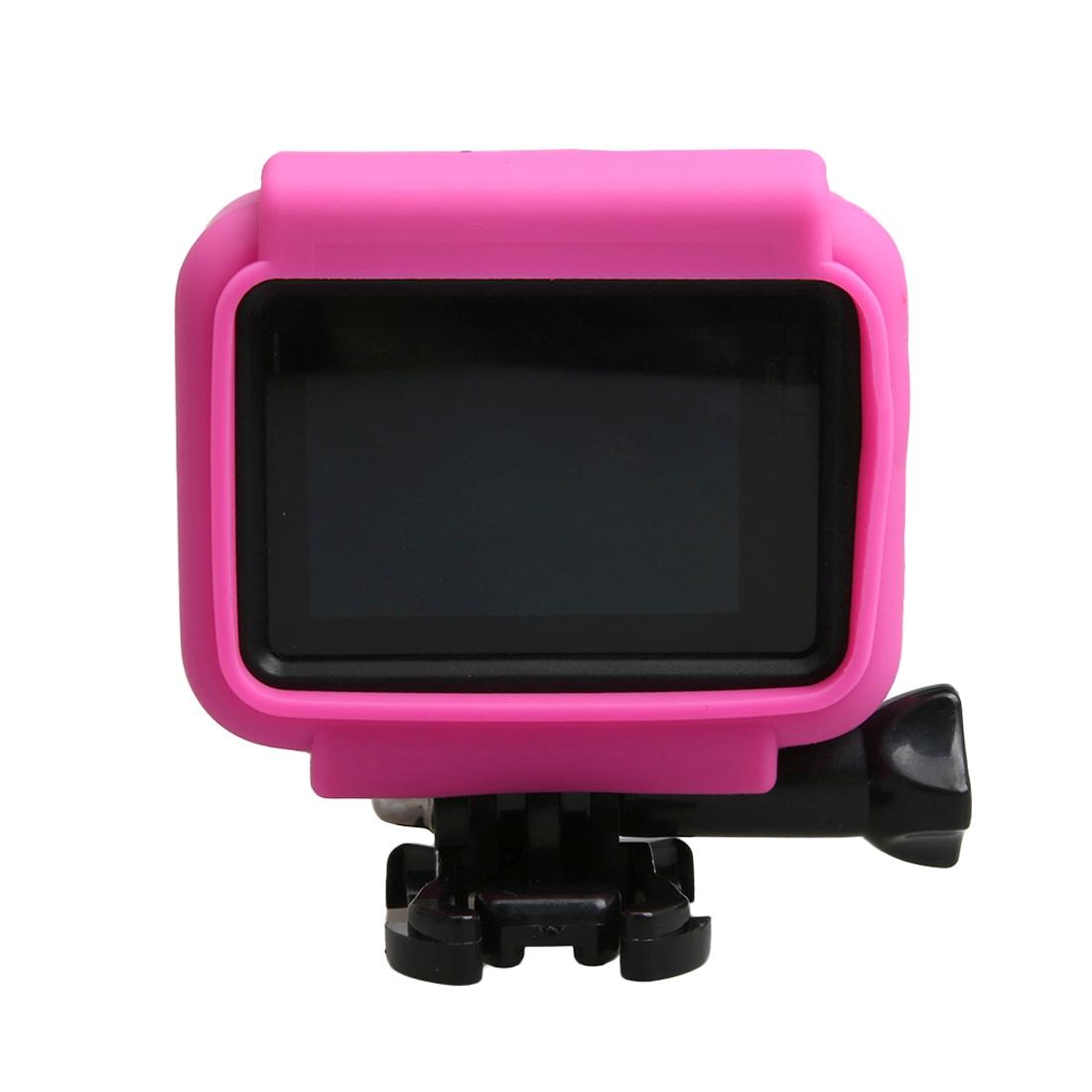 Silicone Border Frame Mount for Gopro Hero5 - Protective Cover - Purple