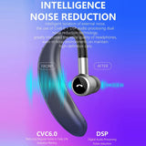 Wireless Stereo Sports Bluetooth 5.0 Earphones - V7 Business Style - Purple - Extra Image