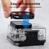 Diving Lens Filter for Dji Action Camera - Purple - Close-Up Angle