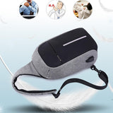 Portable Anti Theft Chest Bag With Usb Charging For Outdoor Sports Men / Women - Purple - Extra Image