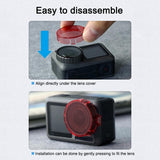 Round Lens Filter for Dji Action Camera - Purple