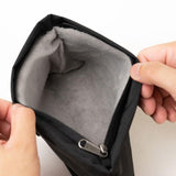 Waterproof Polyester Storage Bag - 22x12x5cm Beige for E100 Series Accessories - Rear View